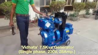 Vidhata 75kva Diesel Generator Export quality  9897576972  generator dieselengine reels [upl. by Spector]