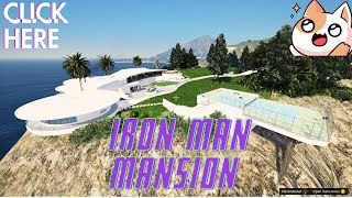 HOW TO INSTALL TONY STARK MANSION IN GTA V JUNE 2022 [upl. by Cinimmod]