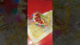 Laxmi Mata r Ganesh takur ar new dress parano hoba Tai tomader songa Share kolam youtubeshorts 🙏 [upl. by Alam653]