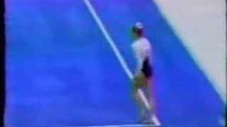 Svetlana Boginskaya  1990 Goodwill Games EF  Floor Exercise [upl. by Aley40]