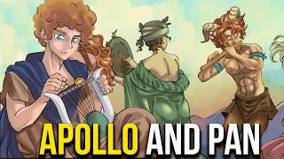 Apollo vs Pan A Musical Clash  The Donkey’s Ears Story  Greek Mythology  Animated Version [upl. by Silvia141]