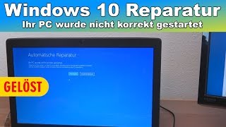 Windows 10 Reparatur und wie vermeidet man Startprobleme [upl. by Mik]