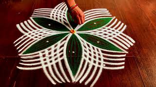 Easy 53 padikolam designs Simple muggulu designs easy rangoli designs Beginners kolam [upl. by Gninnahc]