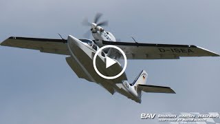 Dornier CD2 Seastar  Dornier Seawings GmbH DISEA  go around at Oberpfaffenhofen Airport [upl. by Edla]