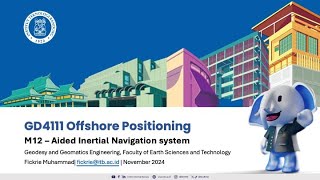 GD4111 Offshore positioning M12  Aided inertial navigation system AINS [upl. by Nosnev54]