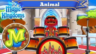 LETS WELCOME ANIMAL  Disney Magic Kingdoms  The Muppets Event  4 [upl. by Tak]