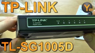 UnboxingFirst Look TPLink Gigabit Switch TLSG1005D  5Port 1000Mbps Desktop Switch [upl. by Josselyn79]