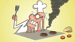 Cartoon Box Top 10 Cooking Cartoons  The BEST of Carton Box  Funniest Cooking Compilation [upl. by Whitcher]