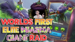 WORLDS FIRST ELITE MIASMA GIANT FULL Behemoth Raid Guide Call of Dragons Behemoth Guide [upl. by Gerry821]