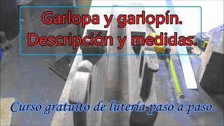 Garlopa y garlopín de madera Medidas y características [upl. by Eninnej]