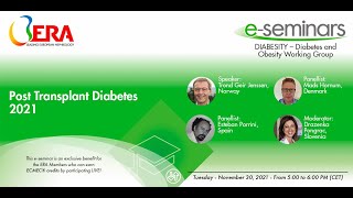 Post Transplant Diabetes 2021 [upl. by Clifford]