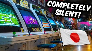 This HIDDEN Retro Arcade In Japan is COMPLETELY SILENT [upl. by Eenoj]