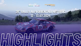 CI Rally Auto Storiche HIGHLIGHTS  28° Alpi Orientali Rally Historic [upl. by Nueovas160]