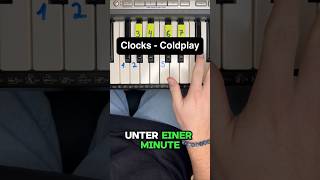 Clocks  Coldplay  Tutorial Part 18 piano klavier pianotutorial [upl. by Greenwald198]