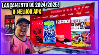 NOVO O MELHOR APLICATIVO DO MUNDO DE 20242025 INSTALE APK em TODAS TV SMART ANDROID FIRE TV [upl. by Collyer]