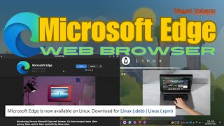 Linux App  Microsoft Edge Web Browser [upl. by Maggee266]