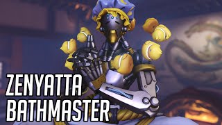 Zenyatta quotBathmasterquot Skin Showcase  Overwatch 2 [upl. by Haeel]