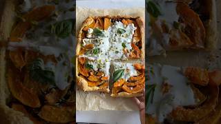 Tarte butternut  pesto de pistaches  burrata [upl. by Al]