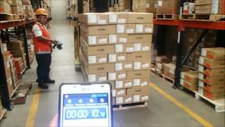 RFID Technology Developed by JD Group Total Logistics [upl. by Nahor]