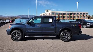 2015 Nissan Titan PRO4X Fort Collins Loveland Greeley Longmont Winsor CO [upl. by Hamann172]