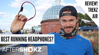 Running Headphones 2018  Aftershokz Trekz Air  Full Review [upl. by Jegger]