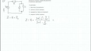 Analisi RLC in alternata 12 [upl. by Jamil131]