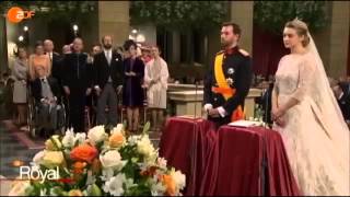 The Royal Wedding of Hereditary Grand Duke Guillaume and Stephanie de Lannoy 2012 [upl. by Conney]