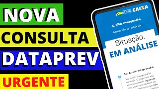 Consulta DATAPREV  Auxílio Emergencial  INÉDITO Confira caixa [upl. by Neumark]