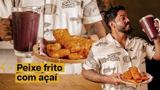 Peixe frito com açaí um clássico paraense  Thiago Castanho [upl. by Jaynell680]