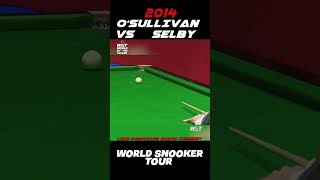 Osullivan vs Selby WSC 2014 Bad Miss Pink snooker snookermoments snookertime wst shorts [upl. by Bolan]