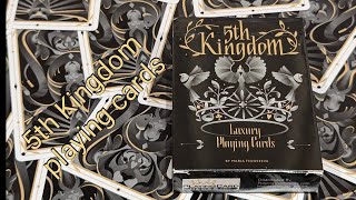 Daily deck review day 348  5th Kingdom Prototype playing cards By Playing Card Decks [upl. by Shaina]