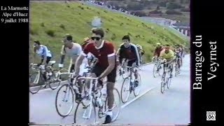 Cyclosportive La Marmotte Alpe dHuez 1988  Trophée MAVIC  FRANCE [upl. by Iderf]