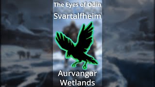 God of War Ragnarok  The Eyes of Odin  148 Aurvangar Wetlands Svartalfheim [upl. by Yesima]