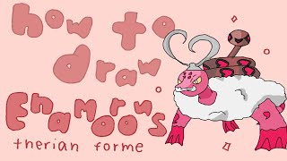 How to draw Enamoroustherian forme [upl. by Margherita608]