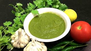 हरी धनिया की चटपटी चटनी I Dhaniya Chutney recipe in Hindi  Coriander Dip [upl. by Matthieu352]