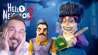 HELLO NEIGHBOR 2 KÜTÜPHANECİ TEYZEDEN KAÇIŞ  HELLO NEIGHBOR 2 OYNUYORUZ 11 bölüm [upl. by Maller35]