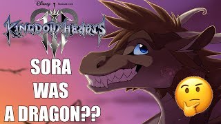 Kingdom Hearts 3  SORA WAS A DRAGON [upl. by Ezzo]