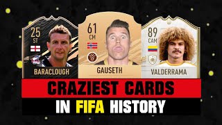 CRAZIEST CARDS IN FIFA HISTORY 😵😱 FIFA 10  FIFA 21 [upl. by Healey]