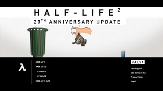 HalfLife 2 20th Anniversary Interactive website [upl. by Notlrahc]