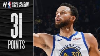 Steph Curry CLUTCH 31 PTS vs Blazers 🔥 FULL Highlights [upl. by Narruc]