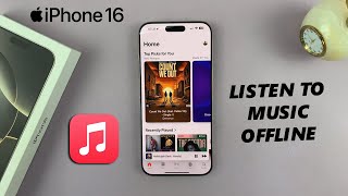 How To Download Apple Music Songs On iPhone 16  iPhone 16 Pro [upl. by Eatnohs]