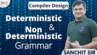 33 Deterministic non deterministic context free grammar left factoring left factored grammer [upl. by Nye]