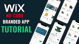 Branded App By Wix  How To Create Your Own No Code Mobile for android and iOS [upl. by Neyuh427]