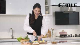 Experience using FOTILE X Series range hood through Zahirah Macwilson [upl. by Mik]