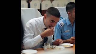 Rules and Dining Etiquette for Cadets in NDA Air Force and Navy army motivation [upl. by Yatnuahc]