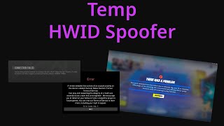 BEST TempPerm HWID Spoofer [upl. by Onilatac]