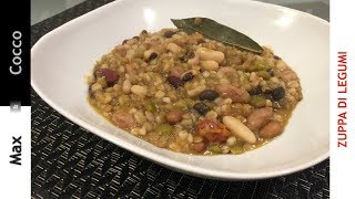 Zuppa di LEGUMI Ideale per Vegani e Vegetariani  SEMPLICE e VELOCE [upl. by Roee]