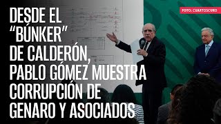 Desde el “búnker” de Calderón Pablo Gómez muestra corrupción de Genaro y asociados [upl. by Ponce104]