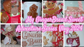 MY GINGERBREAD SWEET ADVENTURES SHOPPING VLOG 2024gingerbreadforevershoppingvlognewvlog [upl. by Ttej]