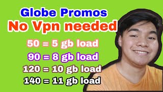 GLOBE PROMOS 2020  NO VPN NEEDED [upl. by Odele]